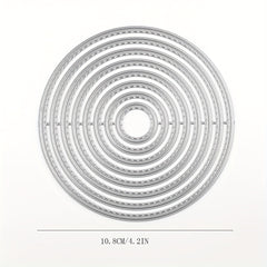 Stylish Metal Cutting Dies - Rectangle Square Round Oval Heart Star Frames