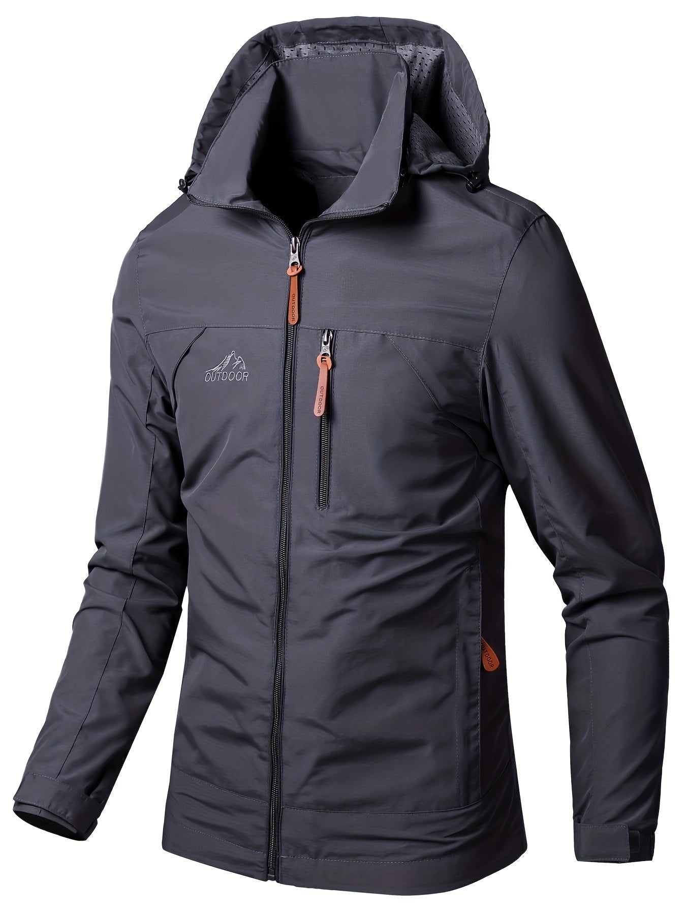 Men's Waterproof Windproof Hooded Jackets - Outdoor Sports Jacket