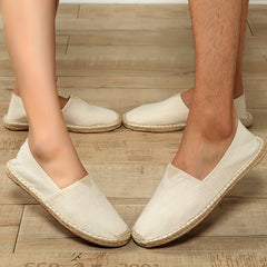 Men's Espadrilles Loafer Shoes Slip-on Comfortable Walking Shoes