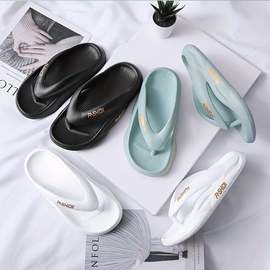 Men's Outdoor Flip Flops, Assorted Colors, Casual Outdoor Slippers