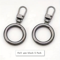 5pcs Metal Pendant Accessories for Box Bag Coat Shoes