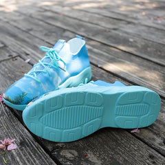 Women's Print Sock Sneakers Lightweight Running Shoes