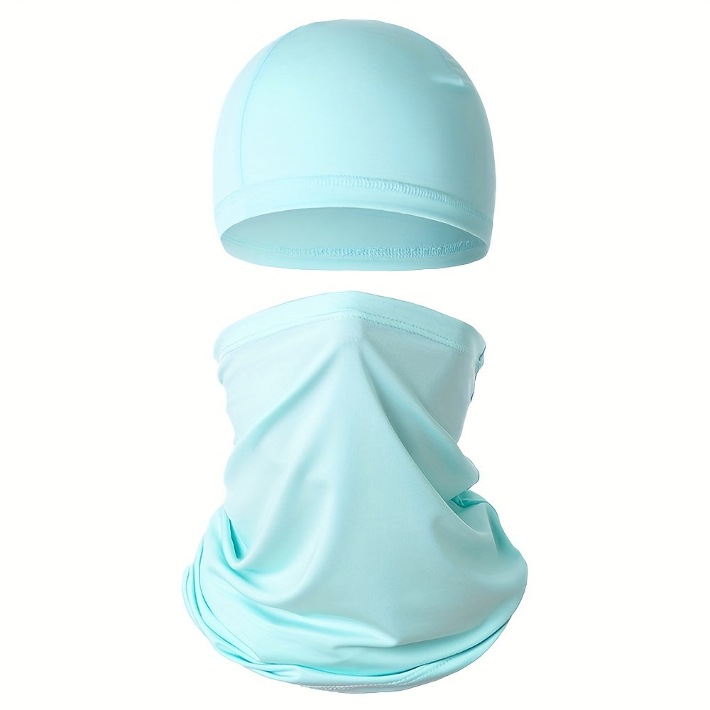 Summer Sweat Absorbing Outdoor Sports Cooling Scarf UV Protection Mask