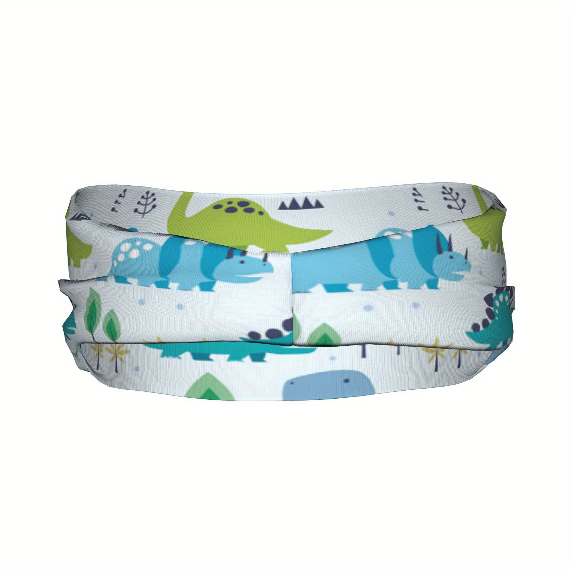 Dinosaur Sports Headband Stretchy Polyester Yoga Gym Running