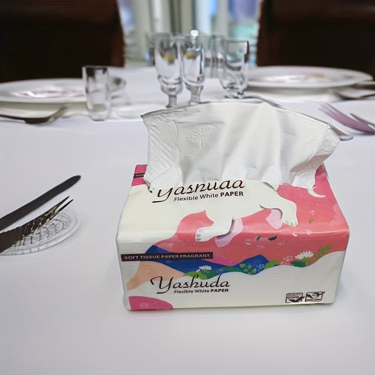 508 Sheets Toilet Paper Pack for Home, Restaurant, Travel - Soft 2-Ply Napkins