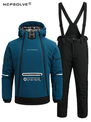 Men's Warm Ski Suit for Winter