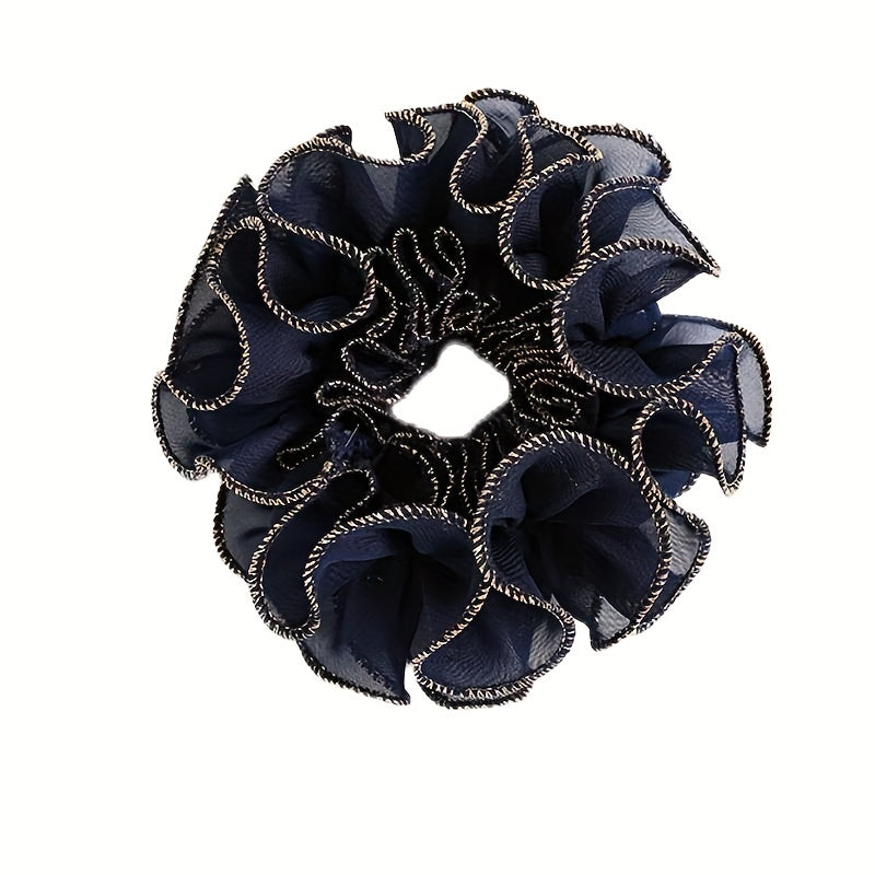 Solid Mesh Hair Rope Ponytail Holder Hair Accessories For Women