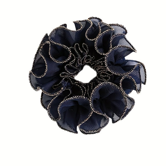 Solid Mesh Hair Rope Ponytail Holder Hair Accessories For Women