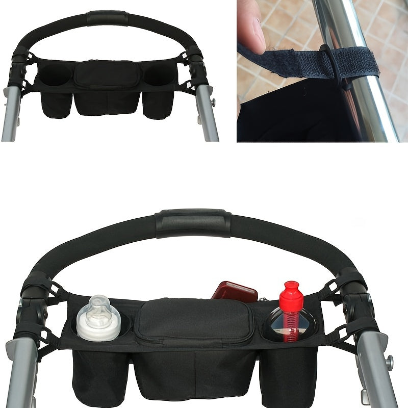 Stroller Organizer Bag with Bottle Holder Baby Stroller Accessories