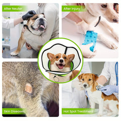 Dog Recovery Collar Adjustable Elizabeth Protective Cone Collar