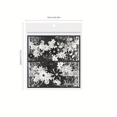 60pcs Old Things Series Large Portion Retro Journal Material Pack