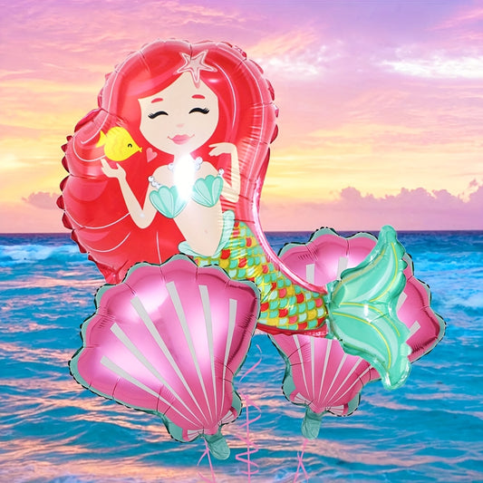 Mermaid Birthday Balloon Set - Create a Magical Scene