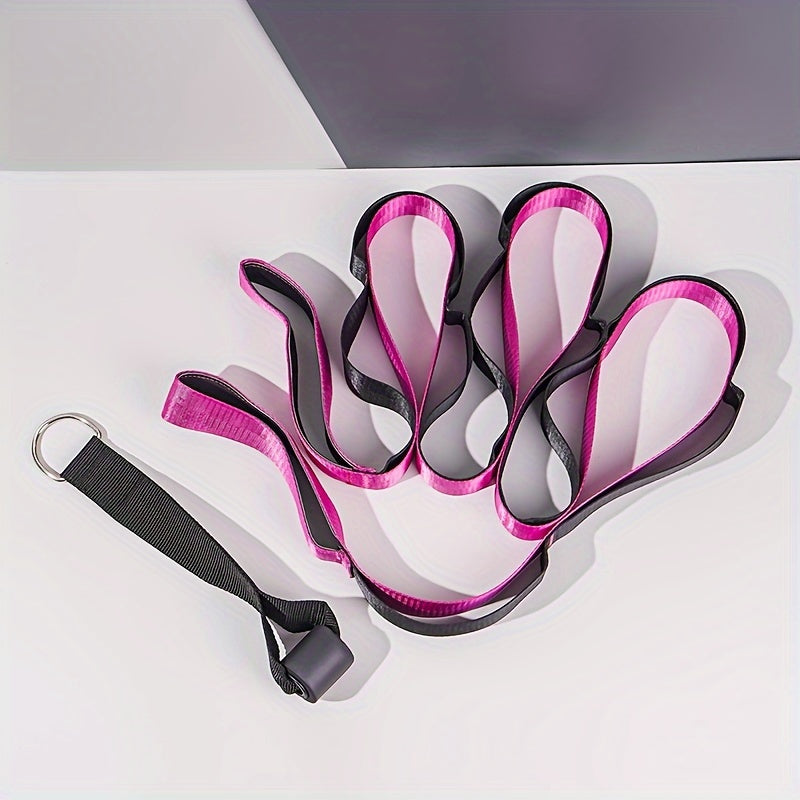 Segmented Yoga Stretching Belt for Body Shaping