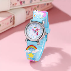 Kids Silicone Unicorn Quartz Watch