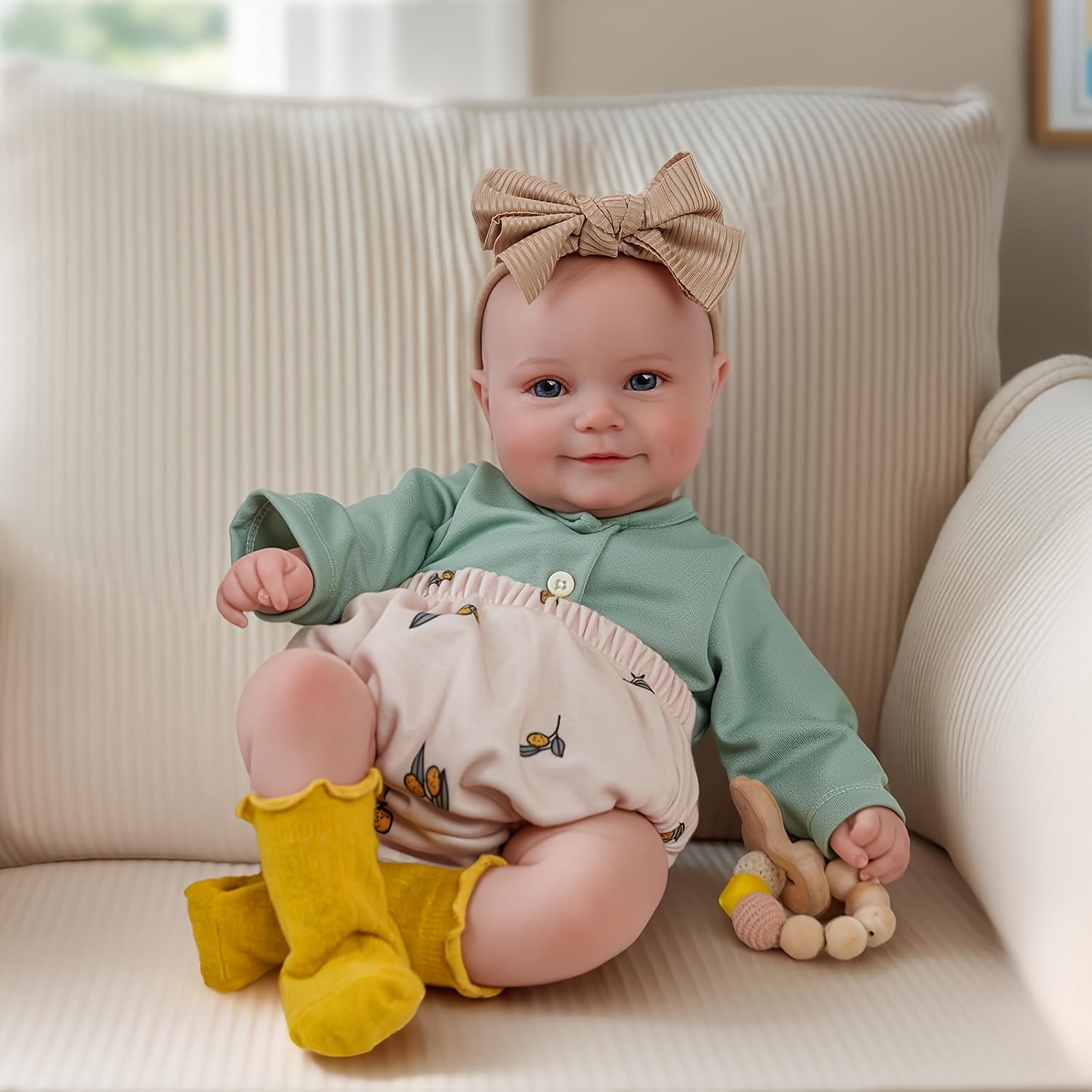 20 Inch Reborn Baby Doll with Anime Theme Outfit & Accessories