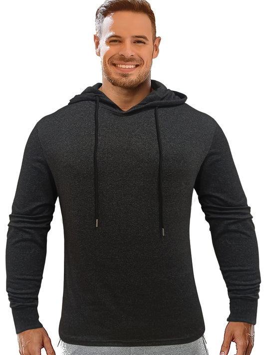 Soft Hoodie For Men Comfy Hooded Pullover Mens Clothing For Autumn Winter