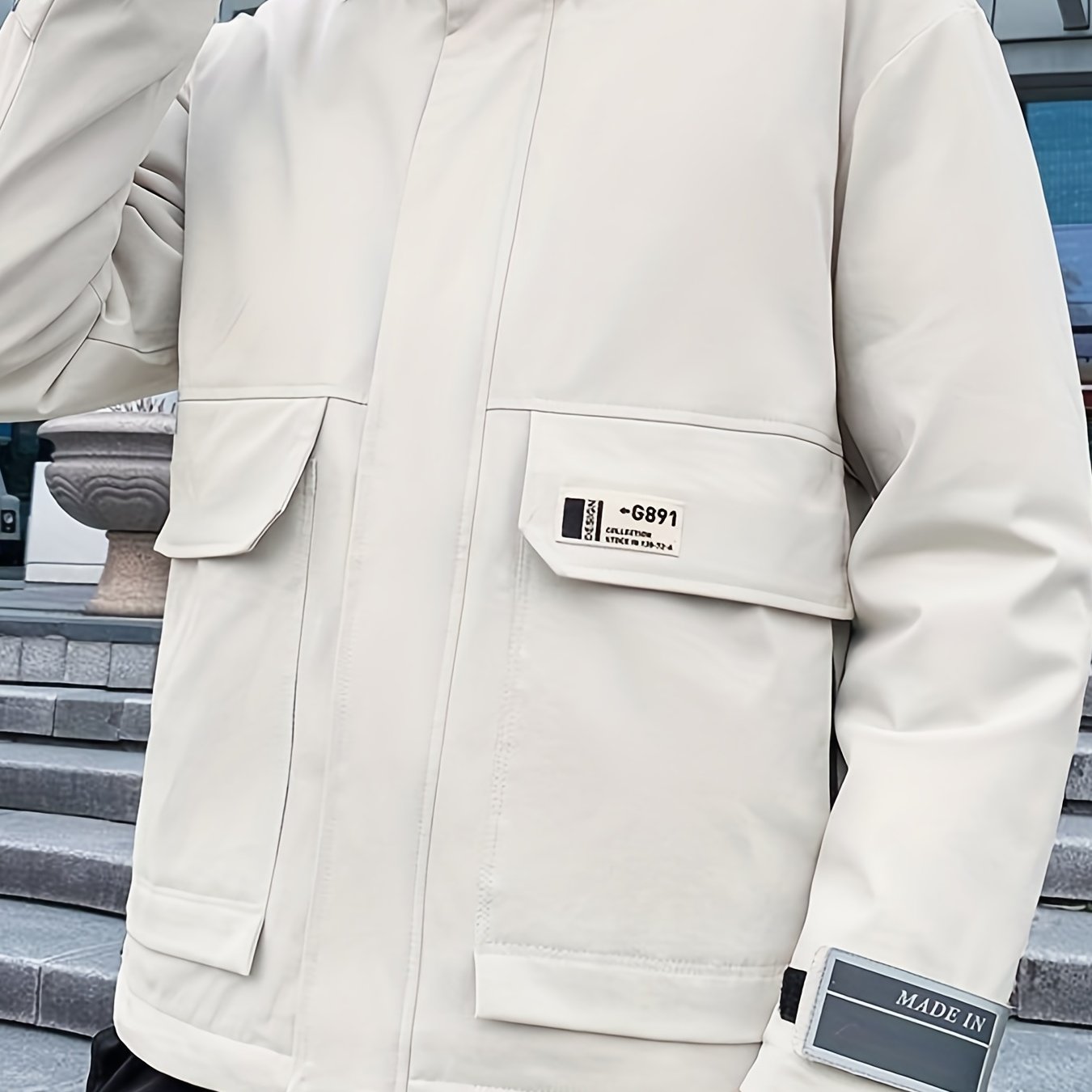 Men's Hooded Cotton Jacket
