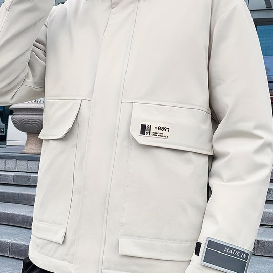 Men's Hooded Cotton Jacket
