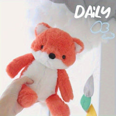 Soft Plush Fox Toy Red Stuffed Animal Fluffy Home Decor Photo Prop