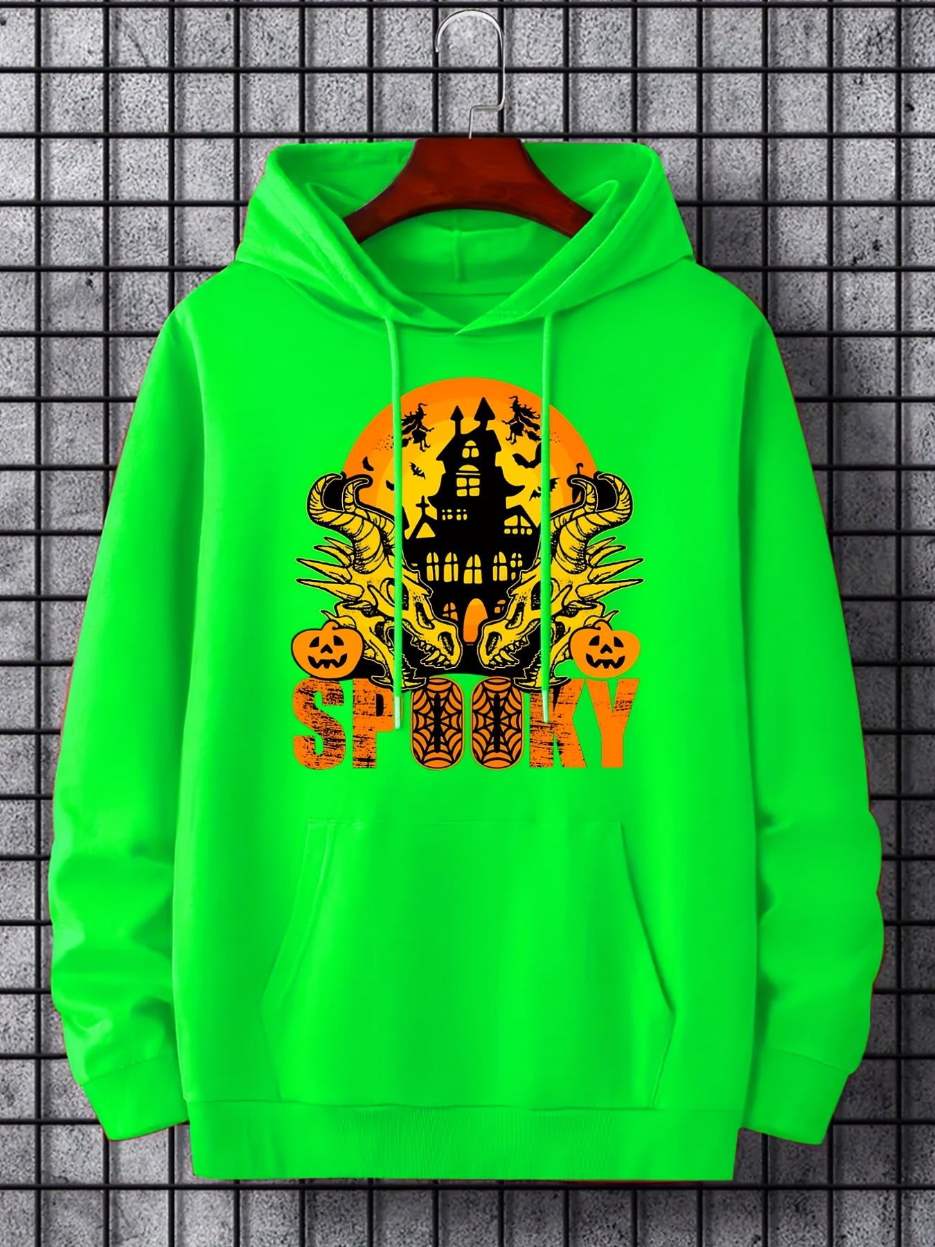 Men's Dragon Graphic Hoodie Active Sweatshirt