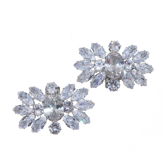 Bridal Jewelry Women's Rhinestone High Heels Shoe Buckle