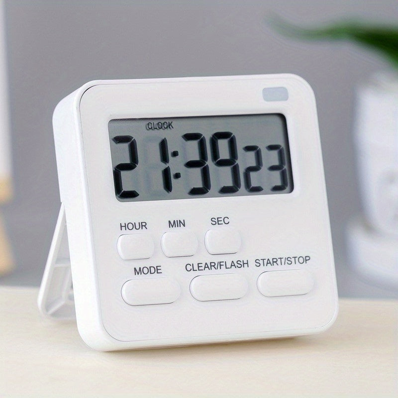 Kitchen Timer Countdown Reminder Small Clock English Version Alarm Clock