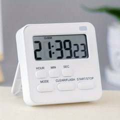 Kitchen Timer Countdown Reminder Small Clock English Version Alarm Clock
