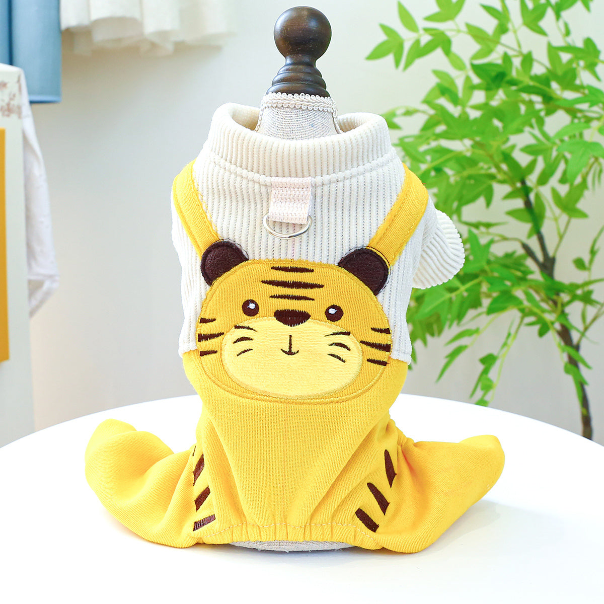 Corduroy Jumpsuit for Small Dogs Puppy Overalls Classic Outfit