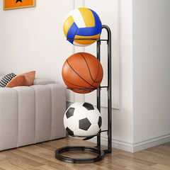 Ball Storage Rack Basketball Display Stand Portable Outdoor Ball Stand Holder