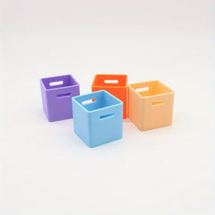1:12 Scale Dollhouse Storage Box Set - Display and Organizer Compartments