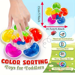 Colorful Sensory Toys for Stress Relief and Education