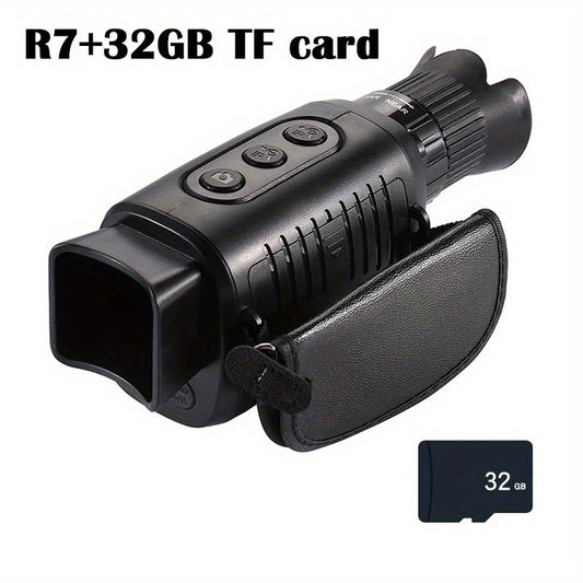 R7 HD Infrared Night Vision 5x Zoom Monocular & 1080P Camera