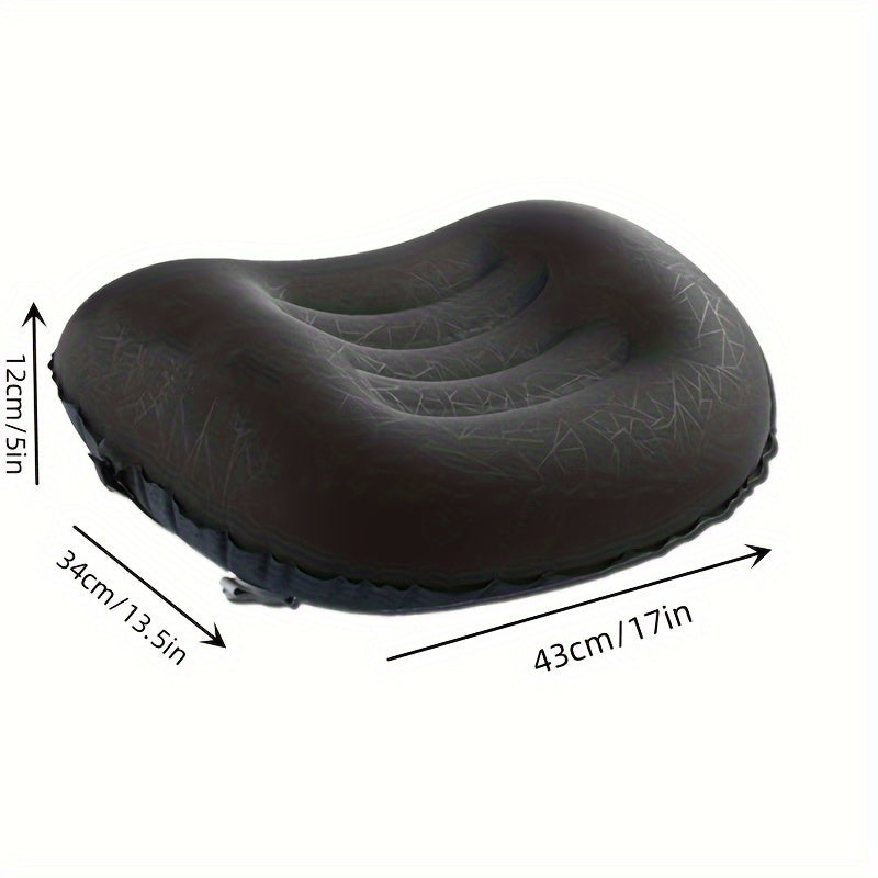 Ultralight Inflatable Pillow for Neck & Lumbar Support