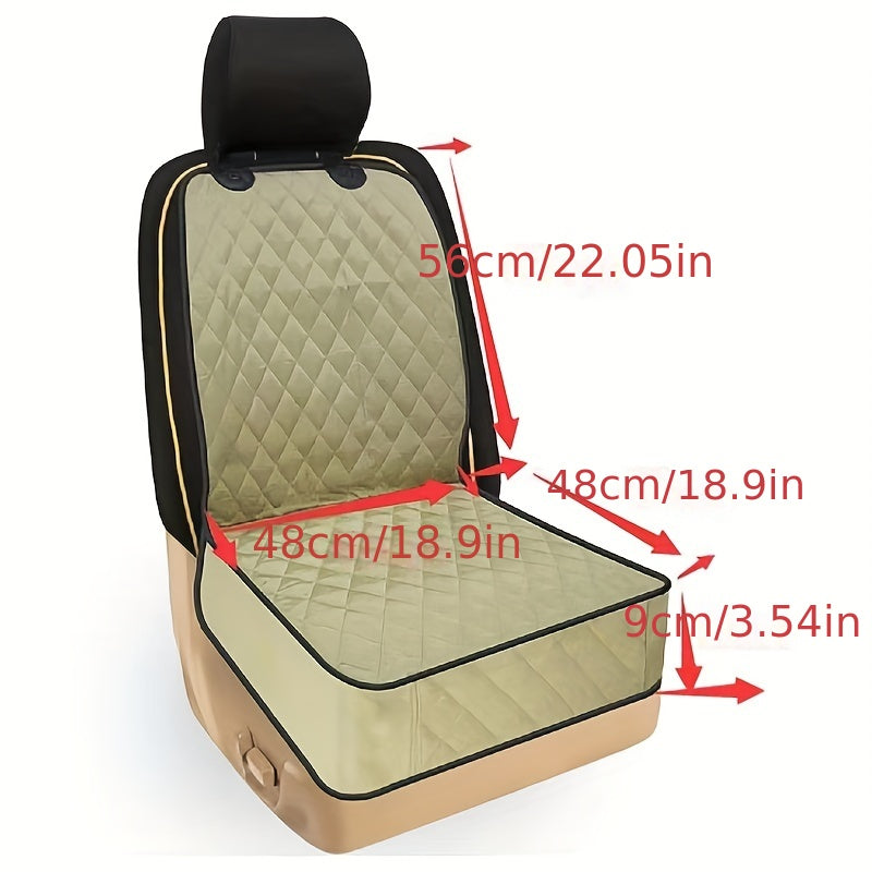 Pet Seat Cover Protector For Dog Washable Front Seats Covers SUVs