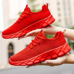 Breathable Mesh Running Shoes Slip On Athletic Outdoor Men's Sneakers