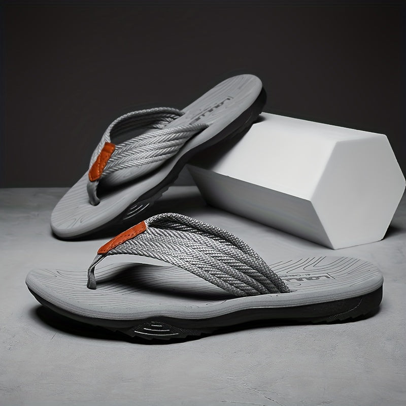 Men's Arch Support Flip Flops Lightweight Non slip Thong Sandals