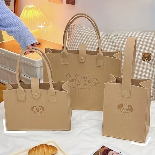 Portable Small Dog Handbag for PC with Large Capacity