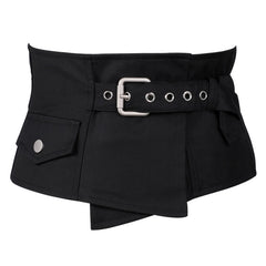 Wide Lace Up Waist Cover Up Belt for Women