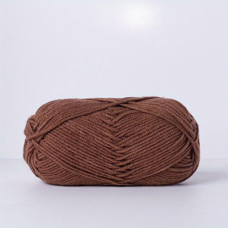 2pcs 4ply Multicolor Yarn 50g for Crocheting & Knitting Doll Clothes