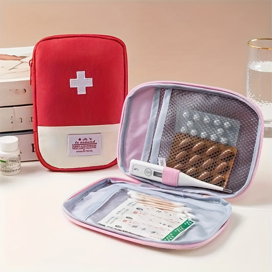 Travel Medicine Storage Bag Lightweight First Aid Kit Organizer