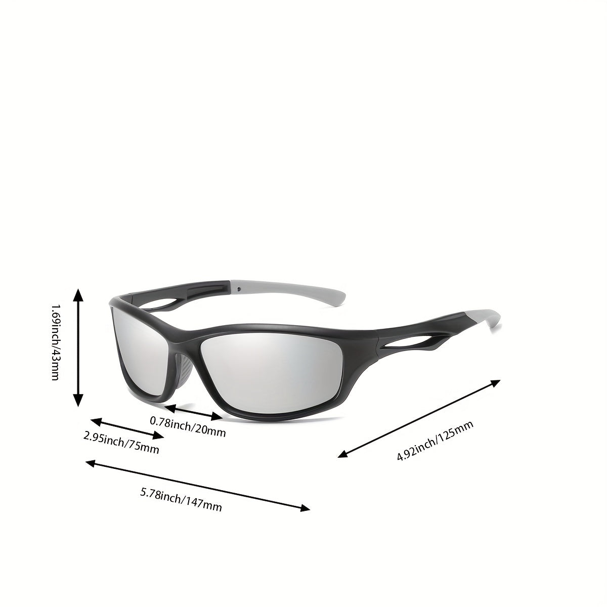 Men's Polarized Sport Sunglasses UV Protection