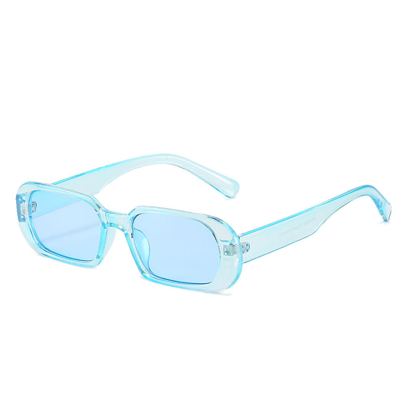 Y2K Rectangle Sunglasses Narrow Sun Shades