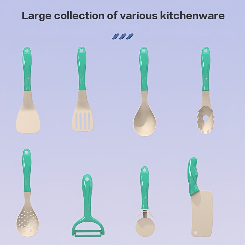 Kids Cooking Utensil Set Pretend Play Toy Gift