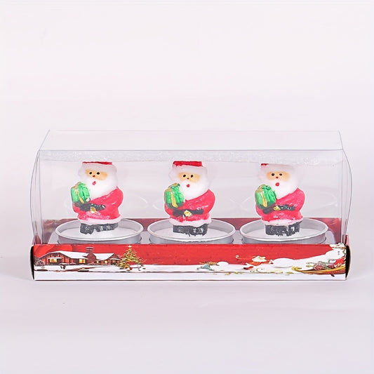 Christmas Candles Paraffin Painted Confession Props