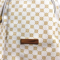 Geo Print Sling Bag PU Leather Crossbody Bag