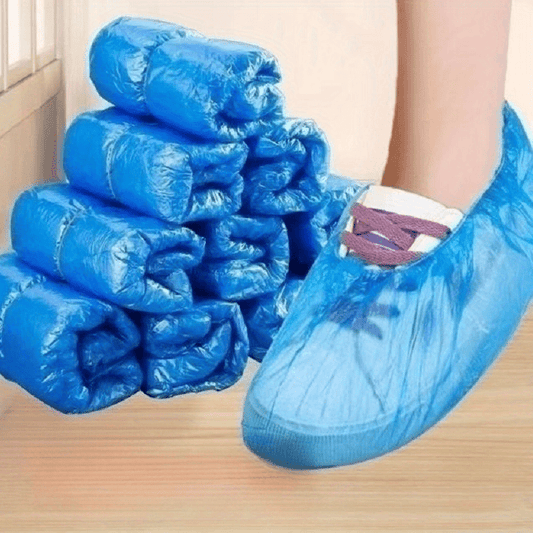 100pcs Disposable Shoe Covers Cleaning Supplies Hotel Shoe Covers