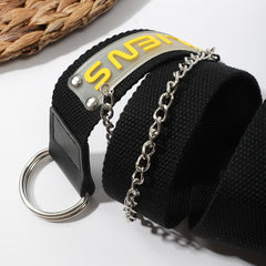 Casual Fashionable Fabric Solid Belt