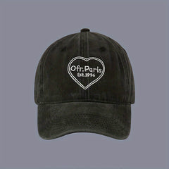 Love Letter Embroidered Dad Hat Baseball Cap Washed Distressed