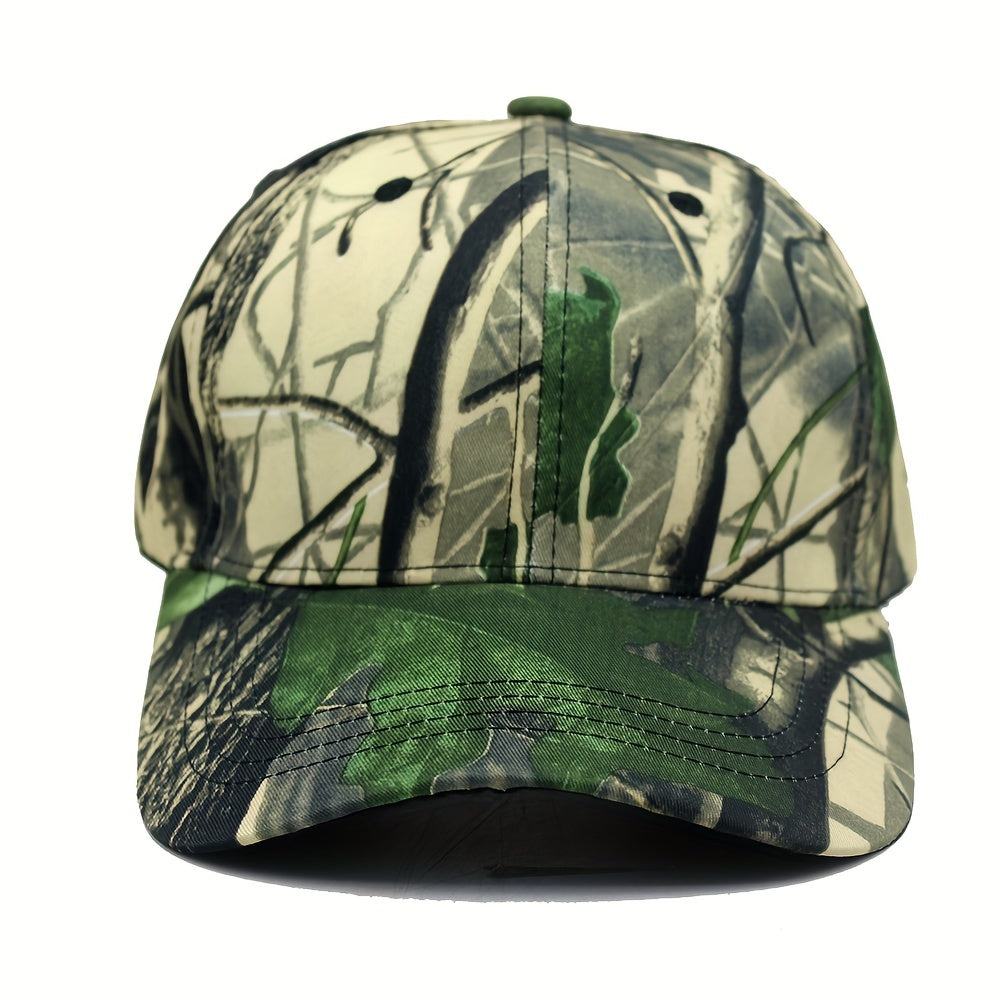 1pc Camouflage Baseball Cap For Male Tactical Game Fishing Cap P