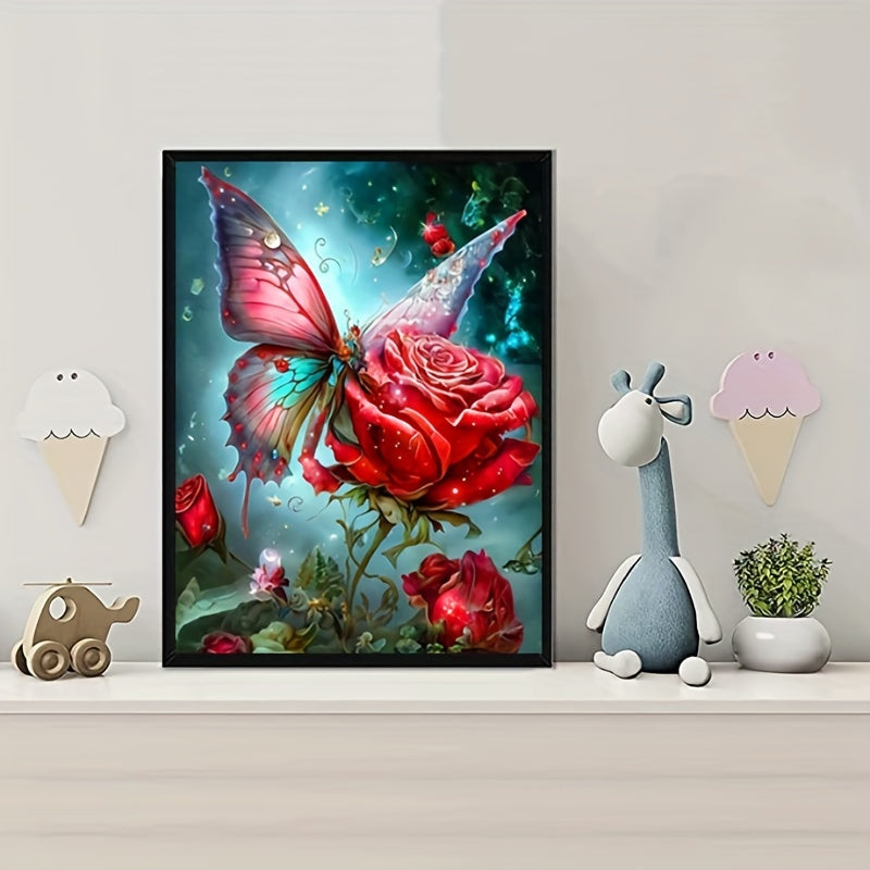 DIY Flower Diamond Painting Kit - Create Stunning Home Decor